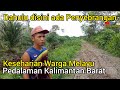 Suasana Desa Mekar Sekuntum Perkampungan Melayu Sambas Pedalaman Kalimantan Barat