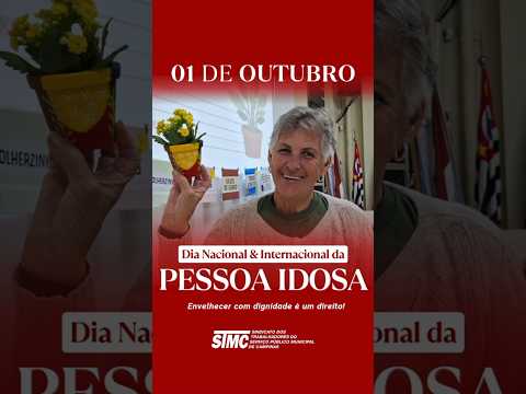 Dia Internacional da Pessoa Idosa: defender os aposentados é uma luta de todos nós.