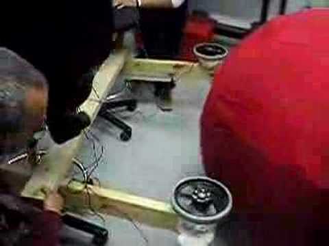 team 1690 testing catching system FRC FIRST 2008 israel