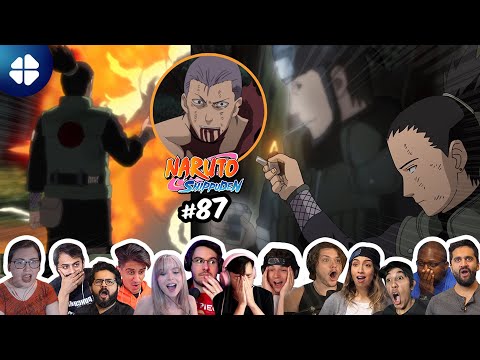 Shikamaru defeats Hidan | Shippuden Ep. 87 Reaction Mashup] 🇯🇵