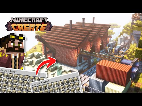 Insane Minecraft Sand Factory Build!