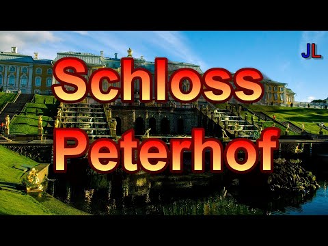 Schloss Peterhof - Peterhof Palace -  Palais de Peterhof - Большой петергофский дворец -