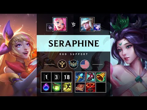 Seraphine Support vs Janna - NA Challenger Patch 25.09