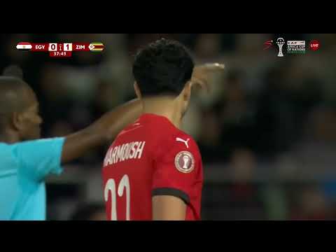 Egypt 🇪🇬 Vs Zimbabwe 🇿🇼 highlights #football #AFCON