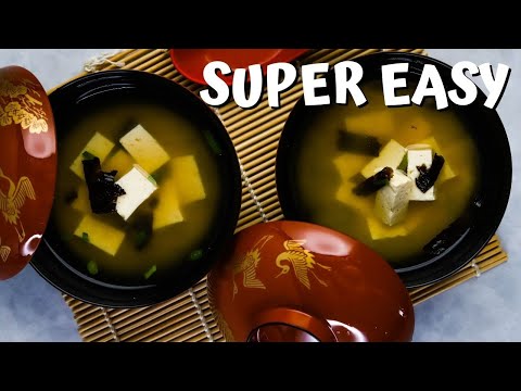 The 5 ingredient MISO SOUP recipe anyone can make