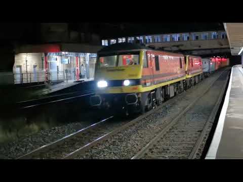 90012/90013 4L81 Coatbridge - London Gateway freightliner, 15th September 2022