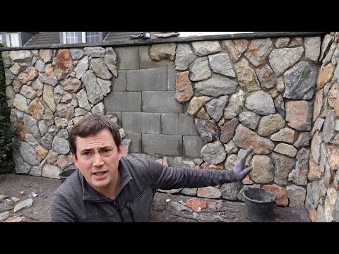 Gartenmauer selber bauen - Anleitung
