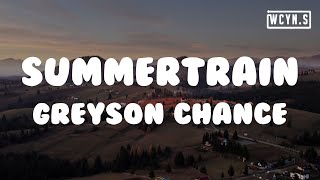 Greyson Chance-summertrain(Lyrics)#GreysonChance #summertrain