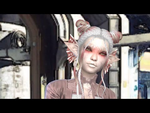 the sims 4 high detail download occult female Athonai Gho Kwen by Bonita100 Cas Video Preview