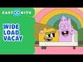 Charlie & Frank's Open Road Adventures | Wide Load Vacay | Cartoonito