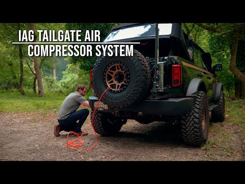 IAG Tailgate Air Compressor System 2021+ Ford Bronco