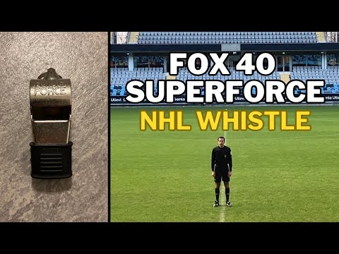 Fox 40 Superforce - NHL Whistle - Sound Review & dB Test