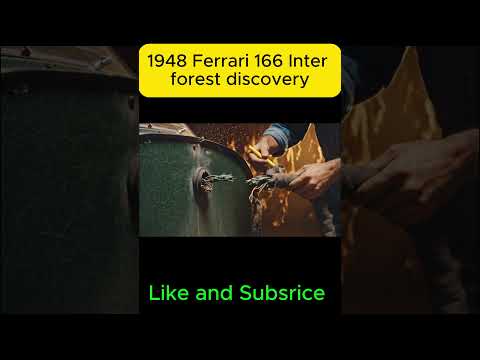 Thumbnail for We Found a 1948 Ferrari 166 Inter Abandoned Deep in the Forest — Full Restoration by Ferrari 166 Inter
