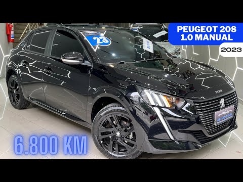 Peugeot 208 Style 1.0 Manual 2023 @4fmotors BAIXO KM !!!