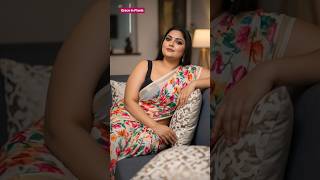Download lagu Desi Diva in Floral Saree 🌸🔥 | Ai woman in saree #shorts #graceinpixels mp3