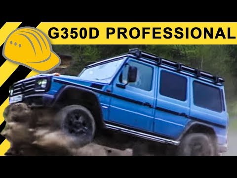 G-KLASSE IM TIEFFLUG! | MERCEDES G 350 d Professional OFFROAD EXTREM TEST inkl. 3,1t Anhänger