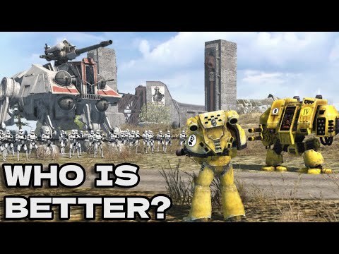 Can 500 Clone Troopers kill 10 Space Marines?