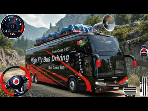 Real Bus Simulator 3D - City Coach Bus Driving 2025 - Bus Game Andriod Gameplay