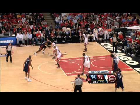 LeBron James Monster Dunks vs. Chicago (Game 3 Playoffs 2010)