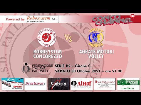 ROBOSYSTEM CONCOREZZO 🆚 Agrate Motori Volley