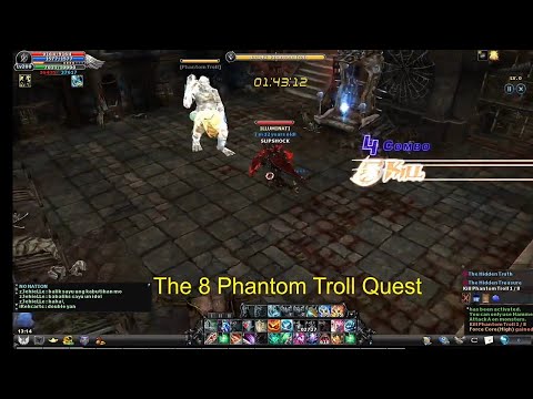 CABAL ONLINE (PH) Frozen Tower of Undead ( EOD B2f ) (The 8 Phantom Trolls Quest) Secret quest Guide