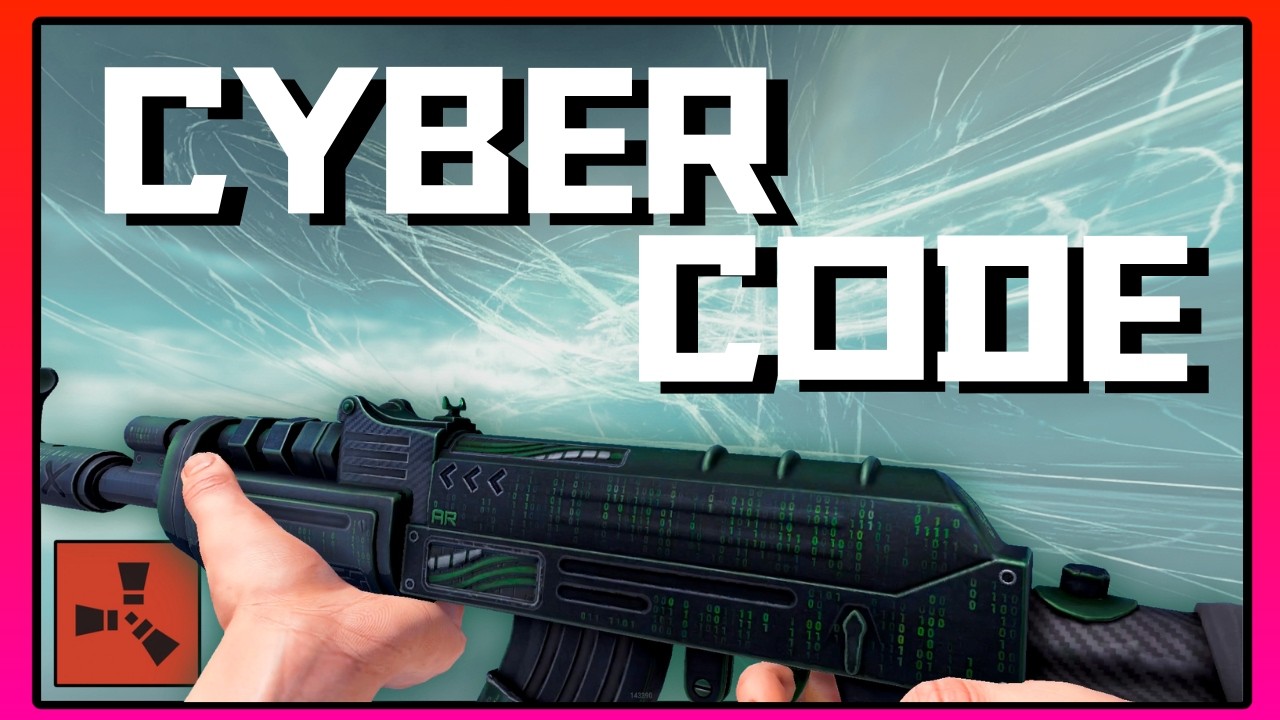 Rust Skins Cyber Code Collection – Weapons Showcase