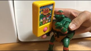 タートルズ おもちゃ アニメ ねんどでイタズラしちゃうぞ