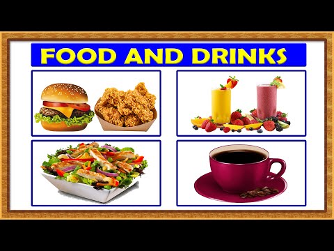 Kids Learning Videos-Food and Drinks Vocabulary-Kids Vocabulary Words