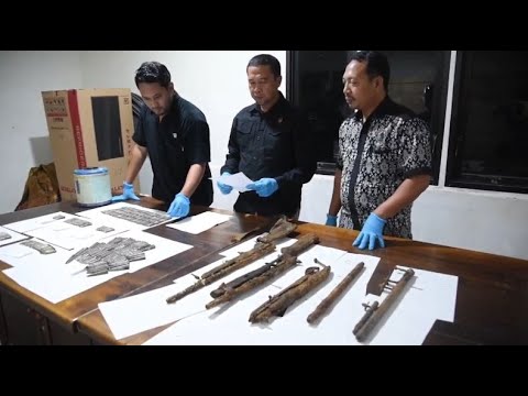 POLRES MOROWALI AMANKAN SENPI DAN RATUSAN AMUNISI