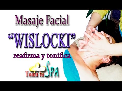 Masaje facial "Wislocki" para tonificar y reafirmar el rostro