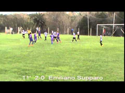 Sub 14 11° Fecha Torneo Apertura 2015 Defensor 4-0 Wanderers - Goles Supparo x2, Milan y A. Garcia
