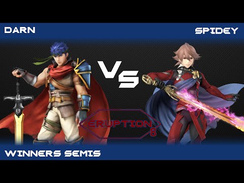 Eruption 8 Smash 4 - DARN(Ike) vs Spidey(Corrin) - Winners Semis