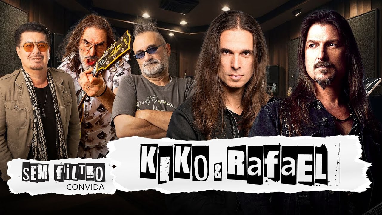 Kiko Loureiro e Rafael Bittencourt - Regis Tadeu, Lobão & Paulo Baron - Sem Filtro #8