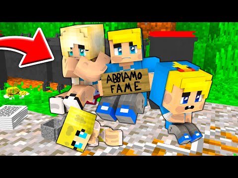 IO e la MIA FAMIGLIA siamo DIVENTATI POVERI!! - Famiglia di Minecraft DUE #8
