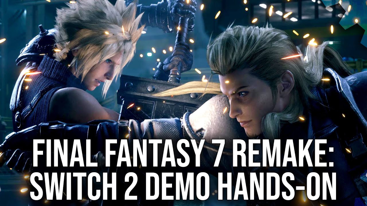 Final Fantasy 7 Remake Switch 2 Demo vs PlayStation 4 vs PlayStation 5 vs Xbox!