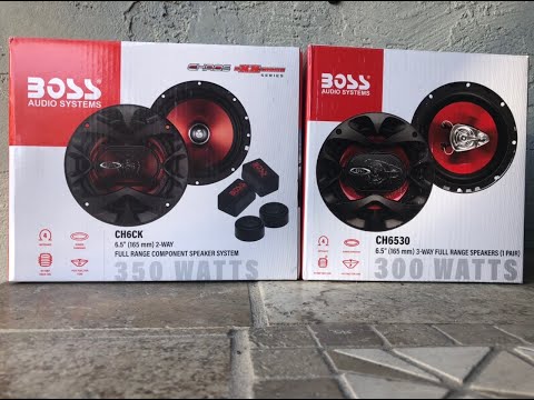 Boss CH6CK and CH6530 speaker upgrade 2004 Chevy Silverado part 3 of 3 (#32)