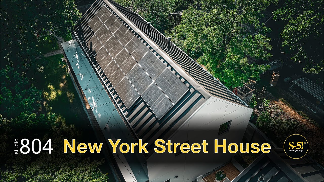 Sustainable Design in Action: Studio 804’s LEED Platinum Home with S-5! Solutions