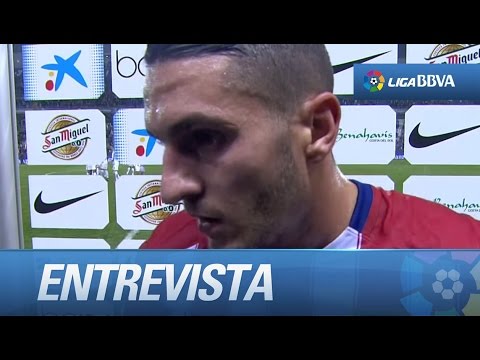 Entrevista a Koke tras el Málaga CF (1-0) Atlético de Madrid