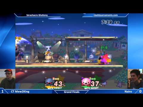 Smashacre Gluttony - CT Mew2King vs Nairo - Grand Finals - SSBB