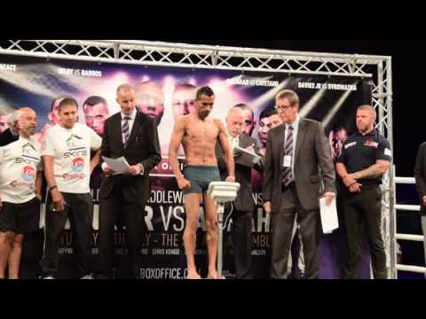 ITS THE CHAMP! - LEE SELBY v JONATHAN BARROS - OFFICIAL WEIGH IN & HEAD TO HEAD