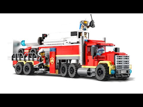Lego City 60282 Fire Command Unit set review