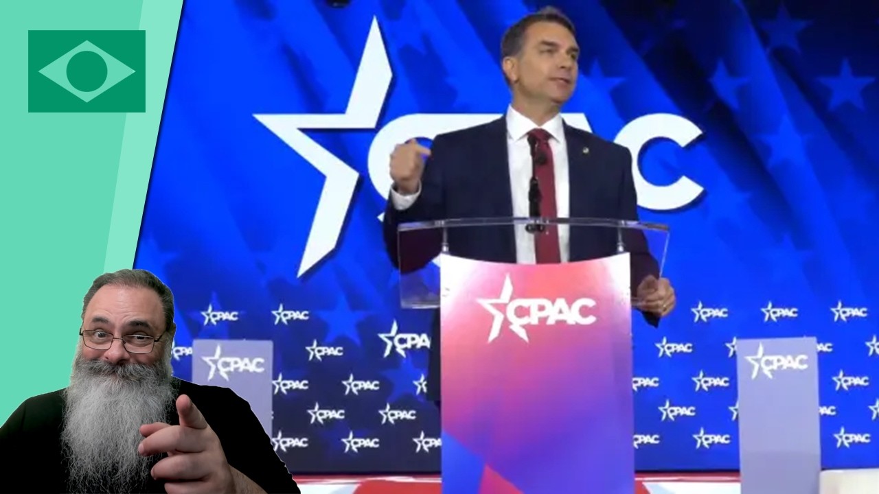 FLÁVIO BOLSONARO fala na CPAC: VAMOS GANHAR e BOLSONARO 2.0 será MUITO MELHOR que BOLSONARO 1.0