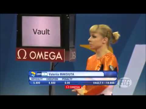 Valeriia Maksiuta ISR EF VT 2012 Olympic Test Event