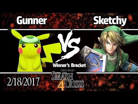 Gunner vs Sketchy - Winner's Bracket - SSC4 - Super Smash Bros. for Wii U
