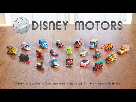 【トミカ】ディズニーのキャラクターを表現した【ディズニーモータース】大集合！