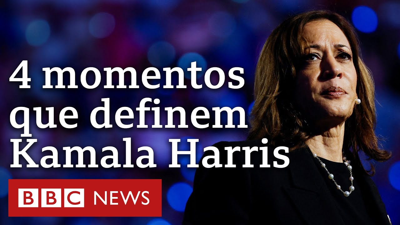 Eleições EUA: a trajetória de Kamala Harris até a indicação democrata