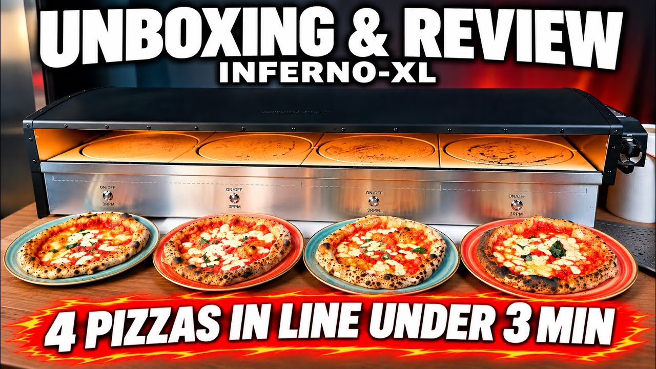 This Pizza Oven Is Built Different… 4 AT ONCE! REALLY?!