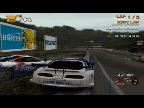 Enthusia Professional Racing | Toyota ESSO Ultraflo Supra Race Car '03 HD PS2 Gameplay