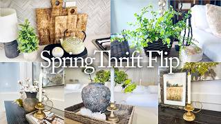 DECORATE & STYLE ON A BUDGET || SPRING THRIFT FLIP & DECORATE WITH ME