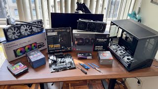 Montando um PC Gamer ALL BLACK com RX 9060 XT Para Rodar Tudo